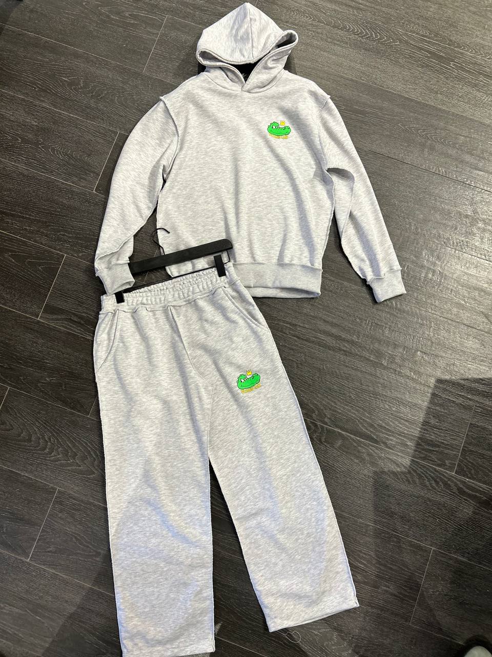 Tuta coordinata Sportiva Nera - PLUTO'S CLOTH